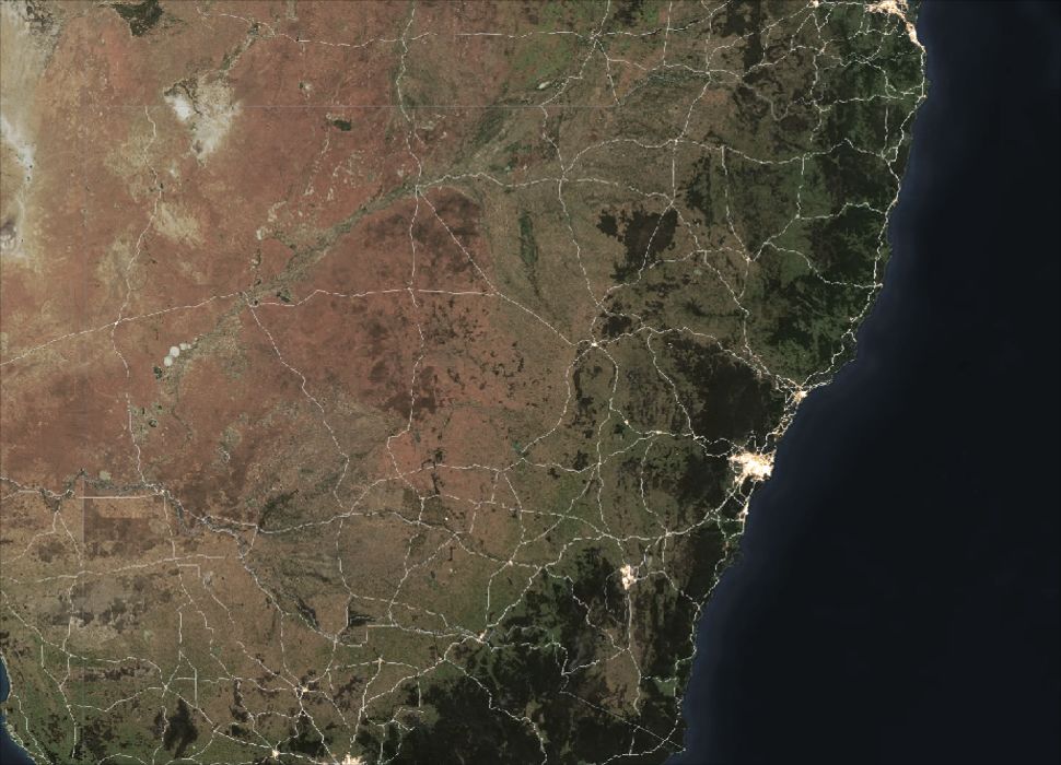 Oz Forecast New South Wales Weather Radar Satellite Bushfires And